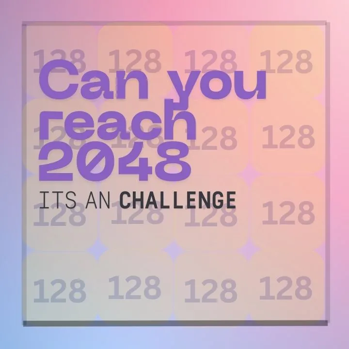 2048 Game Screenshot